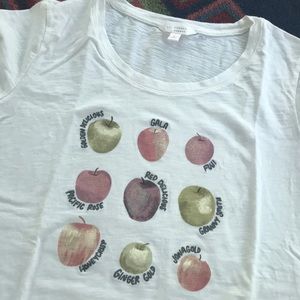 Lauren Conrad Apple shirt